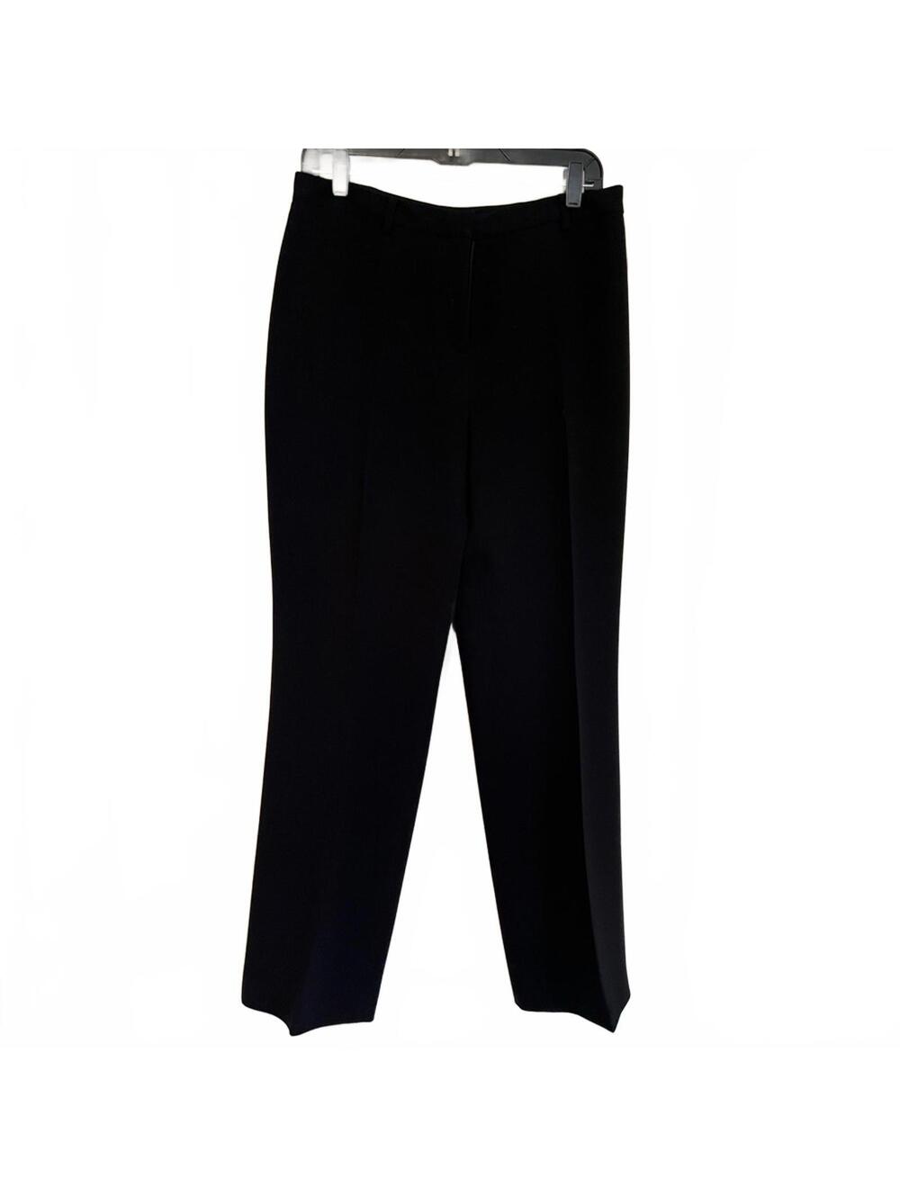 Casual Corner Fully Lined Black Trousers Classic Career Pants
